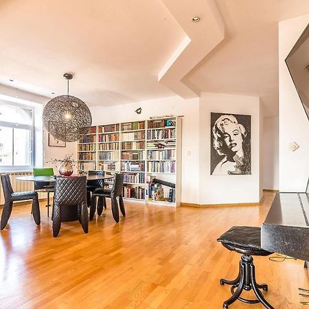 Modern City-Centre Penthouse With Spectacular Views / 135Sqm 萨格勒布 外观 照片