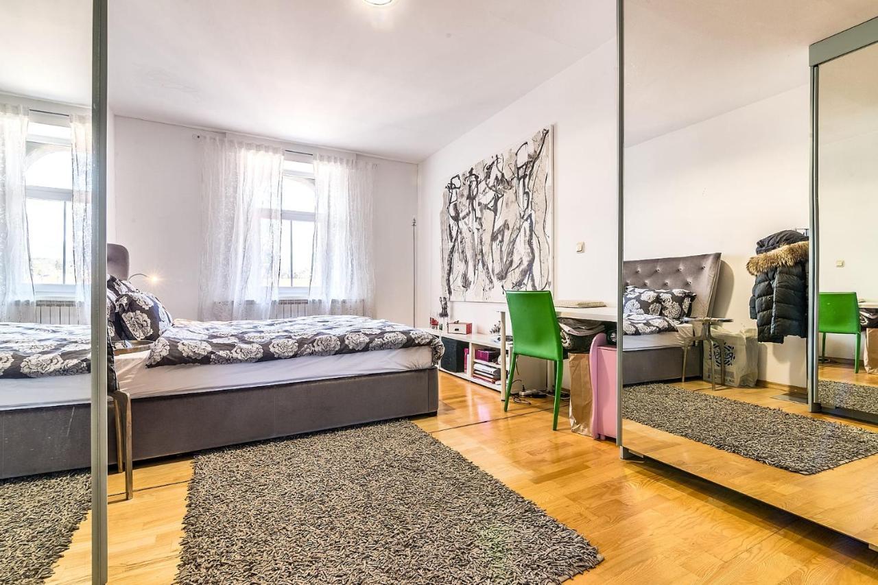 Modern City-Centre Penthouse With Spectacular Views / 135Sqm 萨格勒布 外观 照片