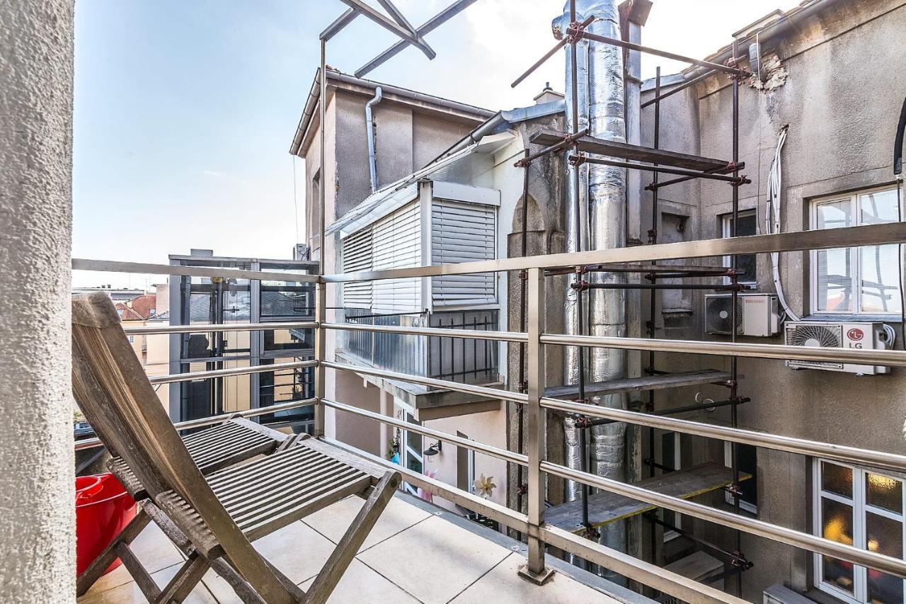 Modern City-Centre Penthouse With Spectacular Views / 135Sqm 萨格勒布 外观 照片
